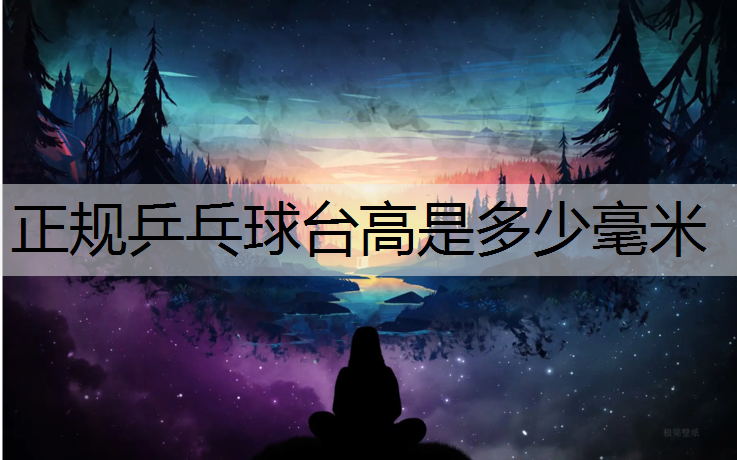 正规乒乓球台高是多少毫米