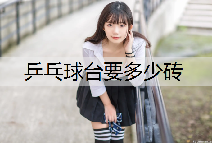 乒乓球台要多少砖